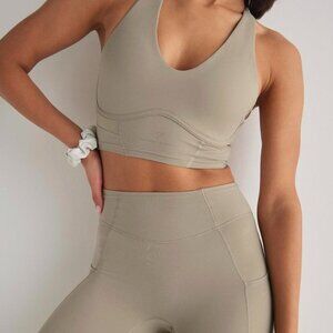 Gymshark Sage Green Sports bra S